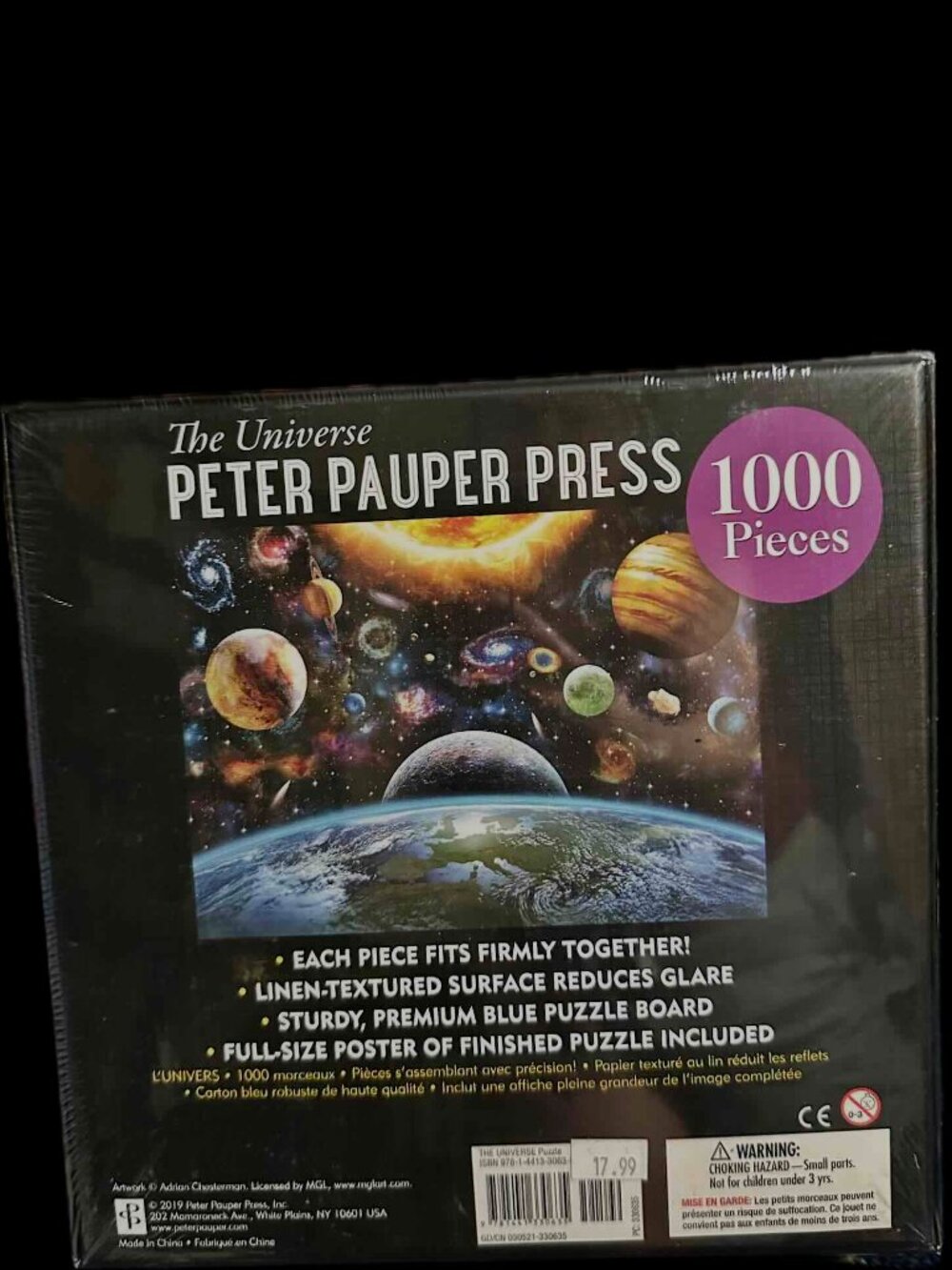 NWOT Puzzle The Universe 1000pc PeterPauperPress Unopened Sealed